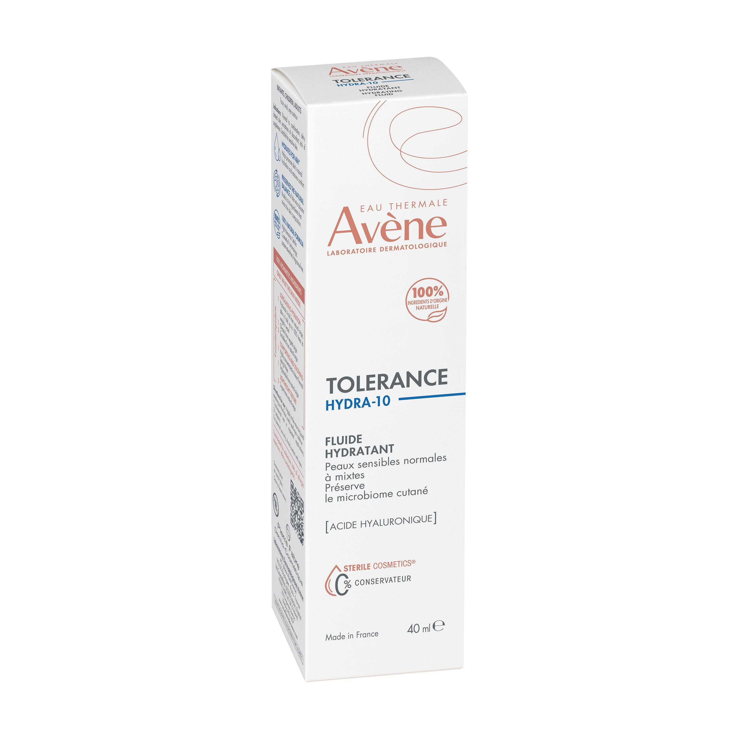 Tolérance Hydra 10 Fluide Hydratant Peaux sensibles normales à mixtes 40ml