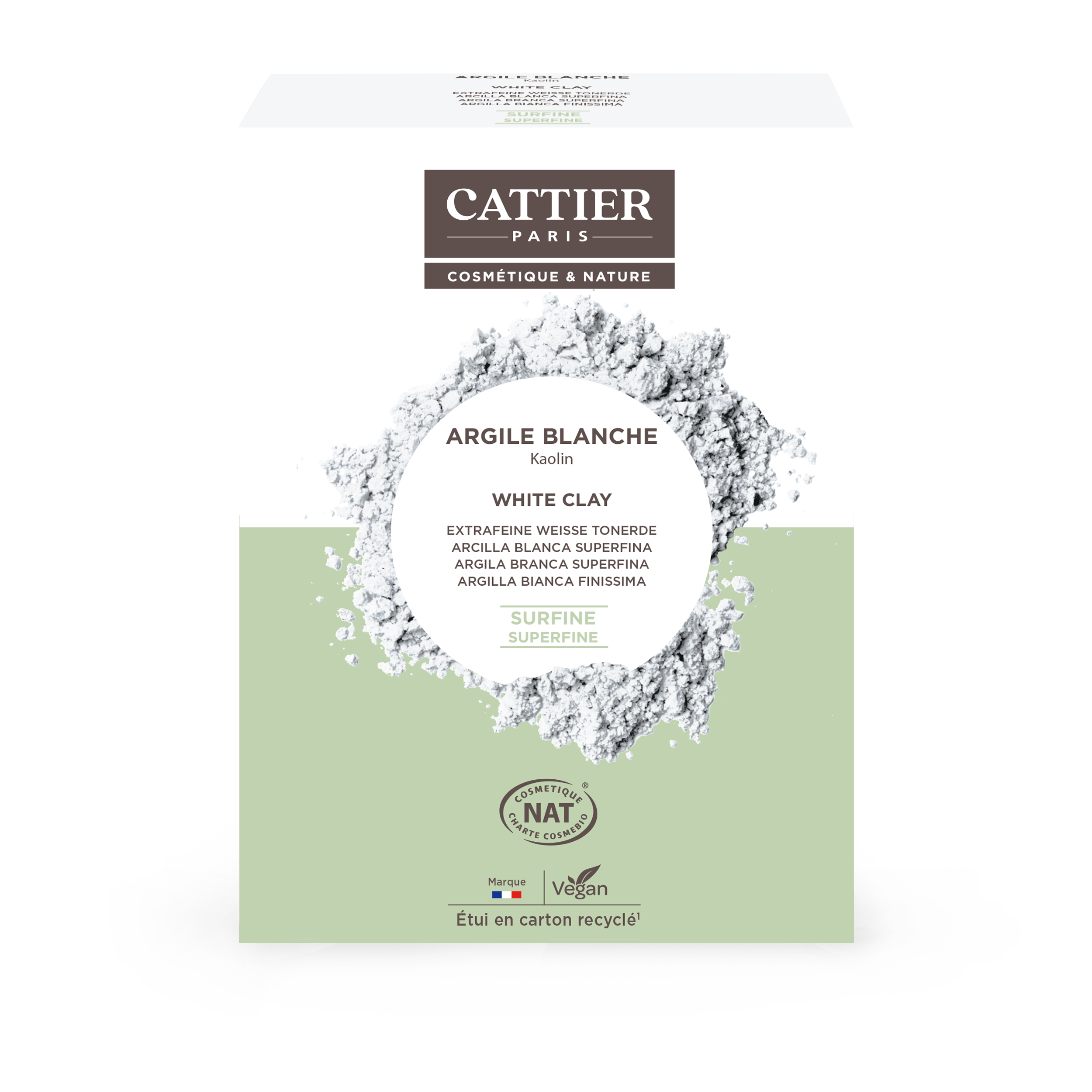 Argile blanche surfine 200g