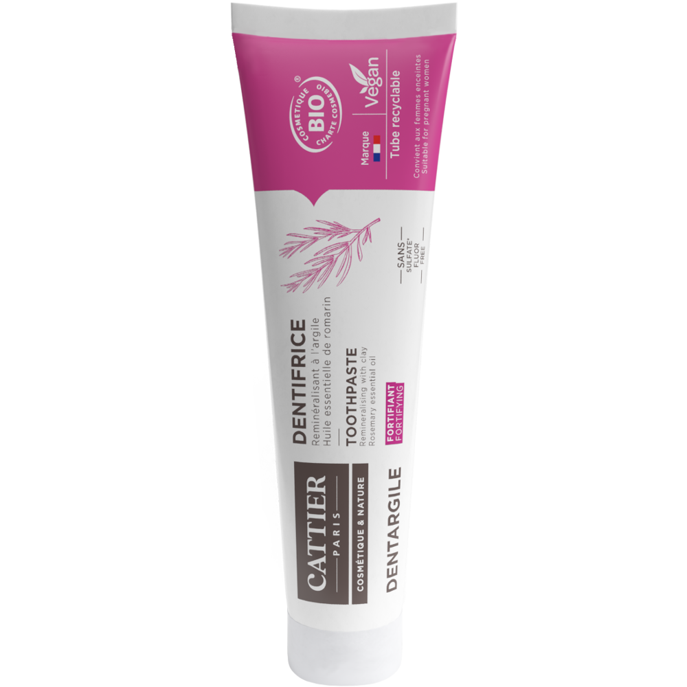 Dentargile dentifrice fortifiant romarin bio 75ml
