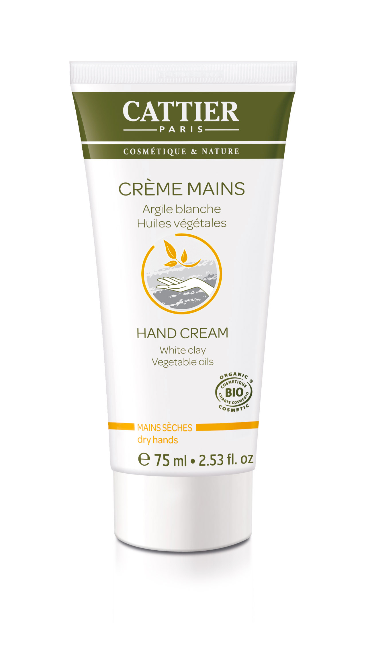 Crème mains sèches bio 75 ml