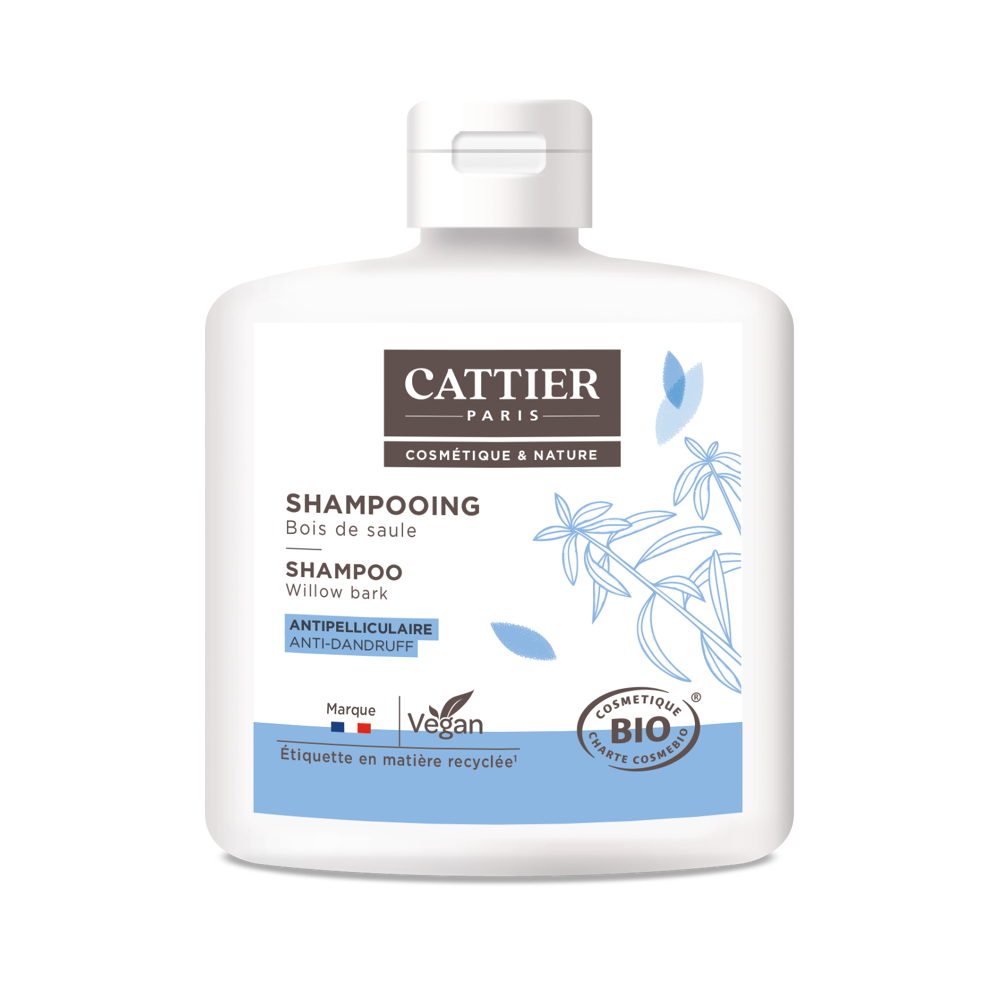 Shampooing antipelliculaire bois de saule bio 250ml