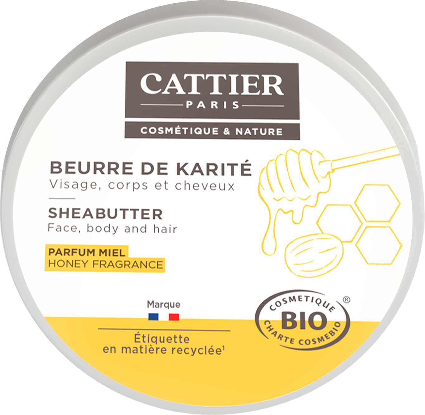 Beurre de karité parfum Miel 100g