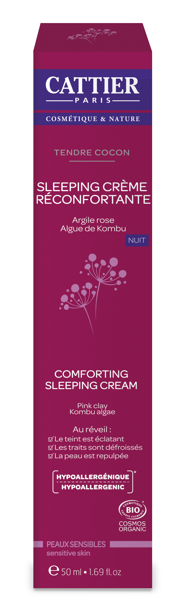 Crème réconfortante bio 50ml