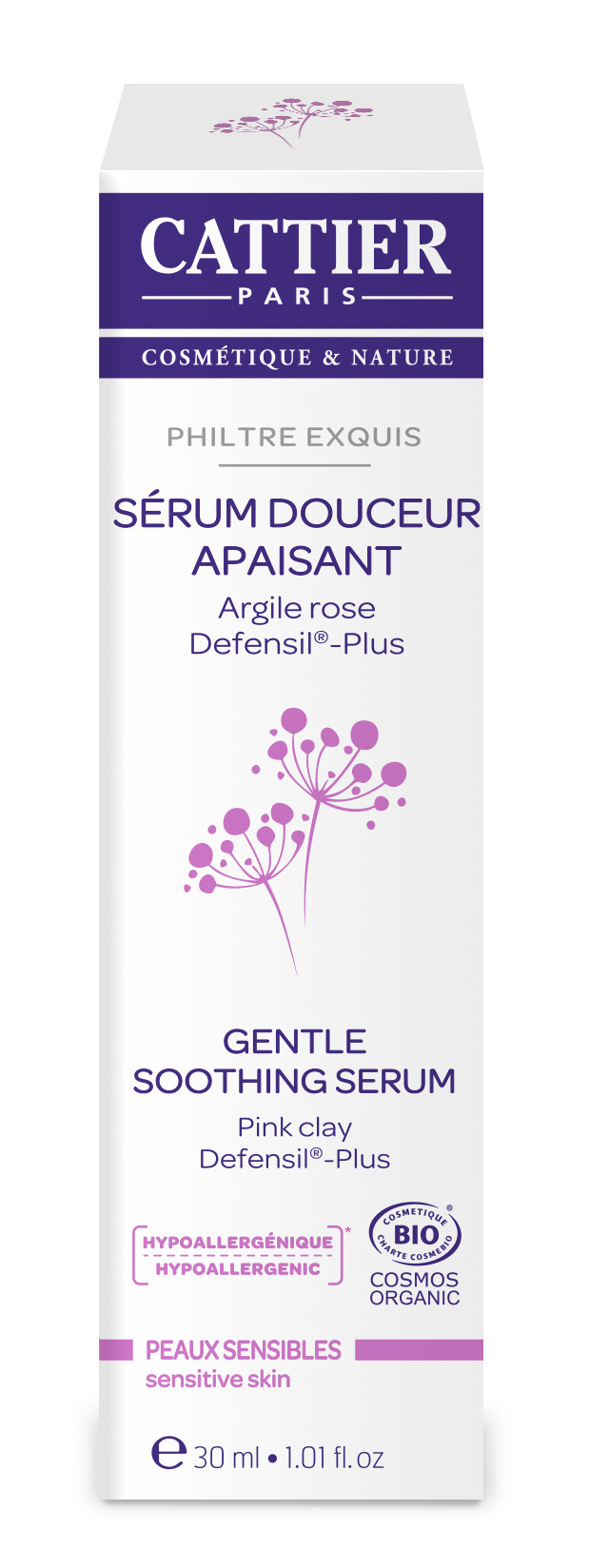 Sérum Apaisant Philtre Exquis peaux sensibles bio 30 ml