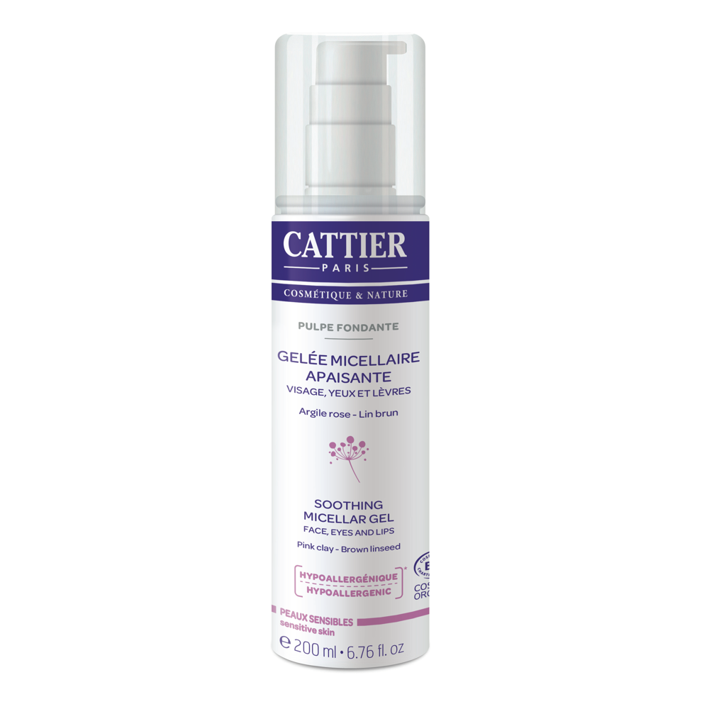 Gelée Micellaire Apaisante Pulpe Fondante peaux sensibles bio 200ml