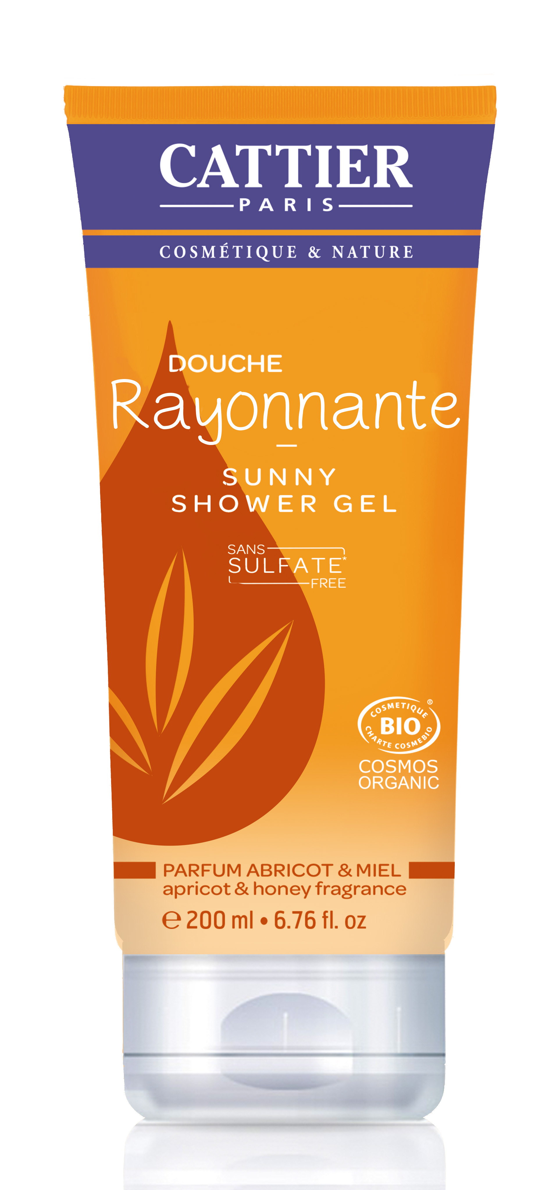 Gel Douche sans sulfates Douche Rayonnante (abricot & miel ) 200 ml