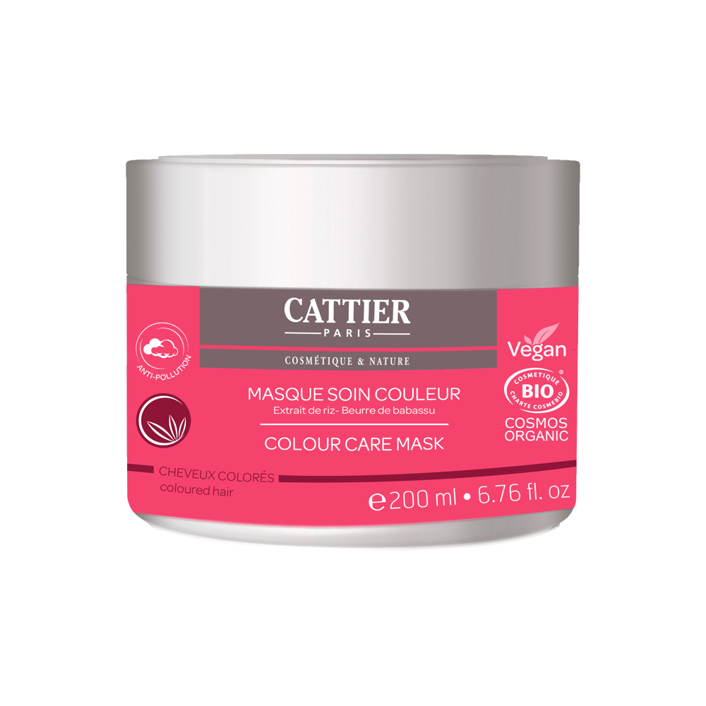 Masque Soin couleur anti-pollution Cheveux colorés bio 200ml