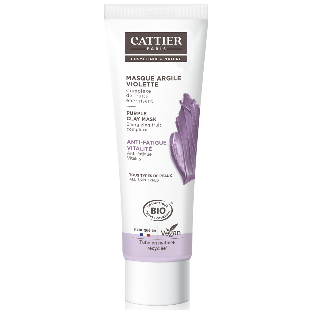 Masque argile violette - 100 ml