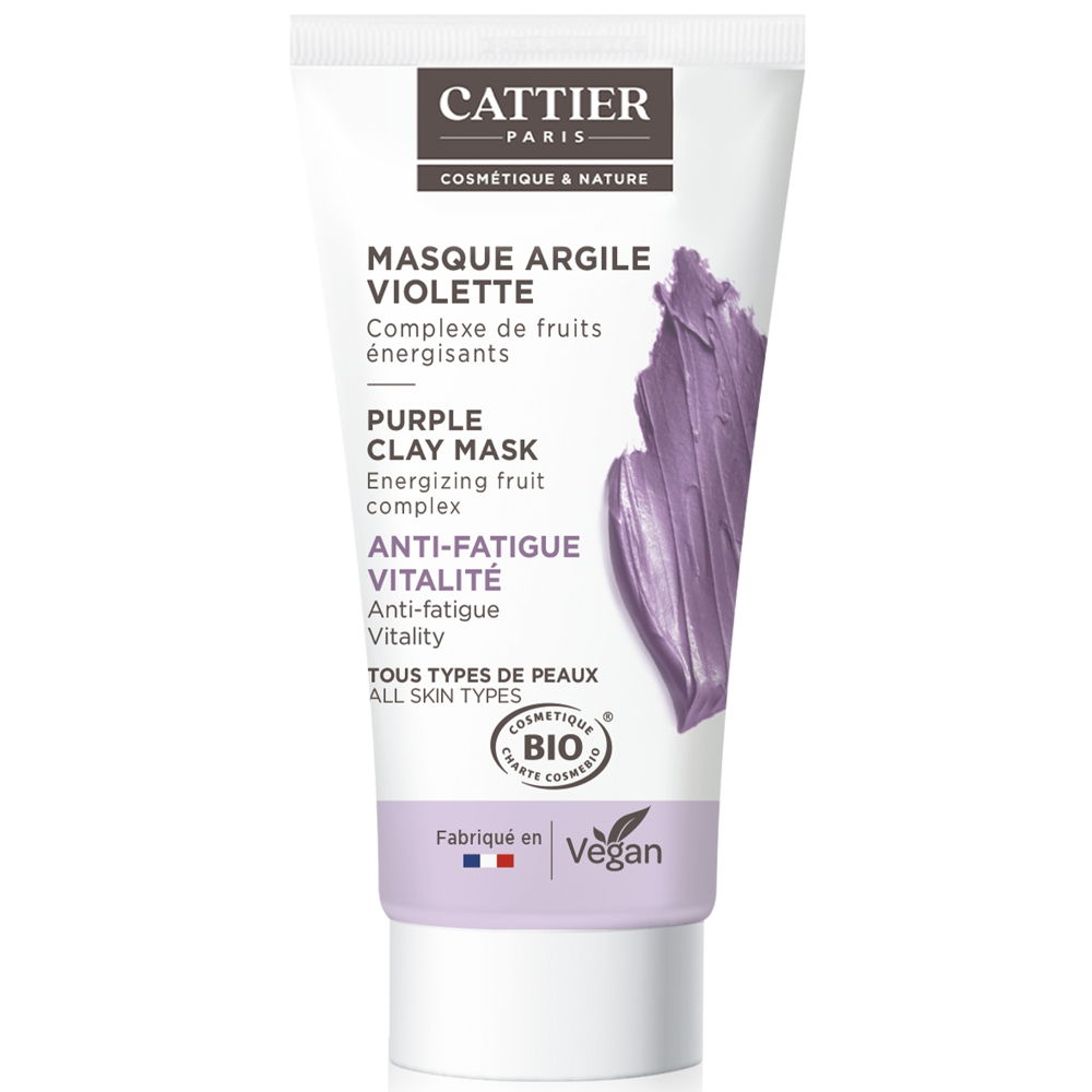 Masque argile violette - 30 ml