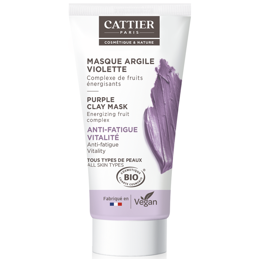 Masque argile violette - 30 ml