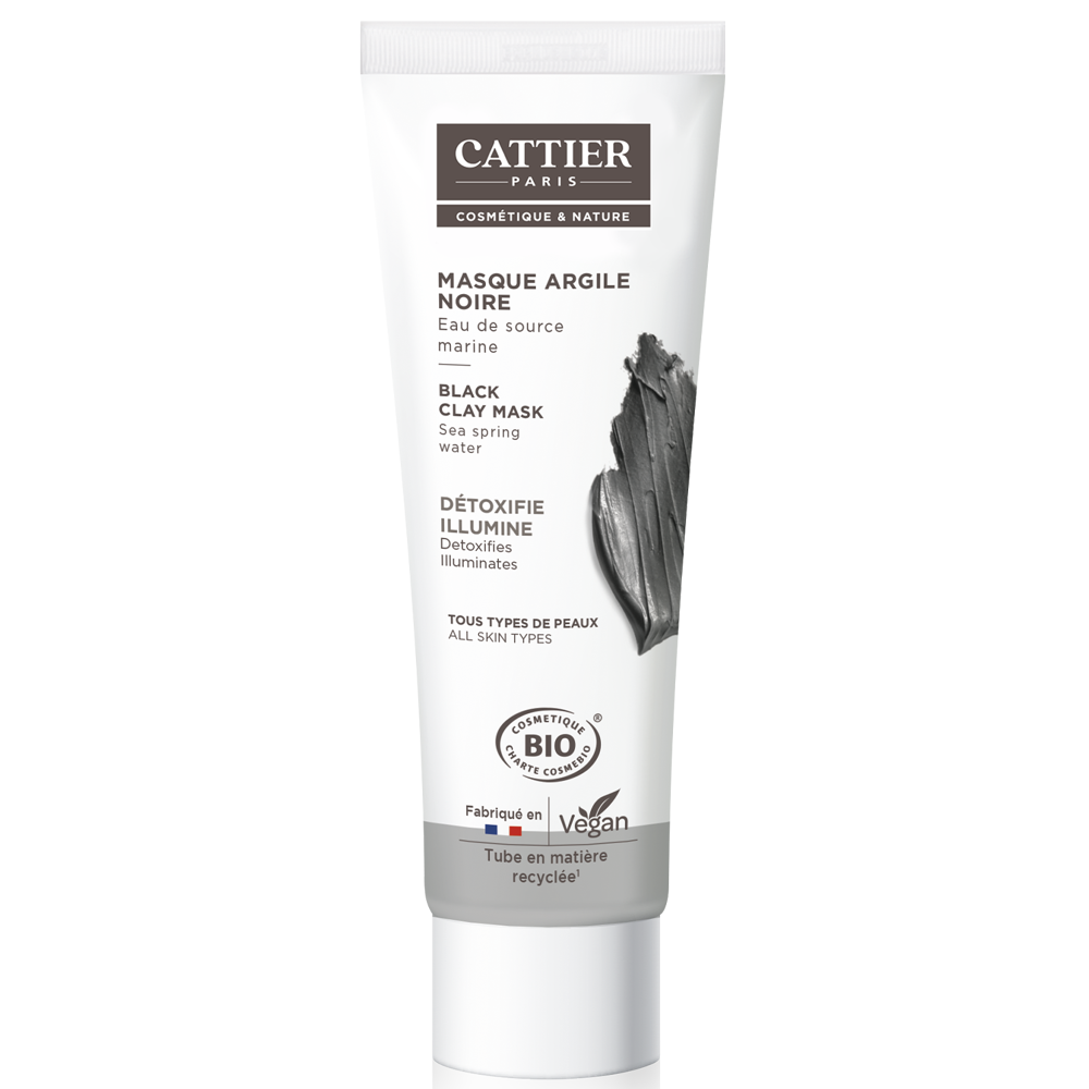 Masque argile noire - 100 ml