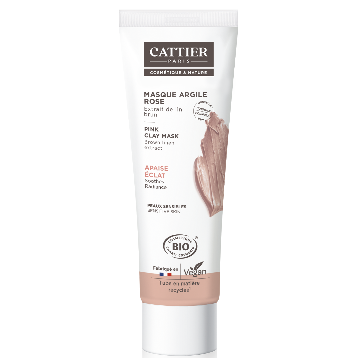 Masque argile rose - 100 ml