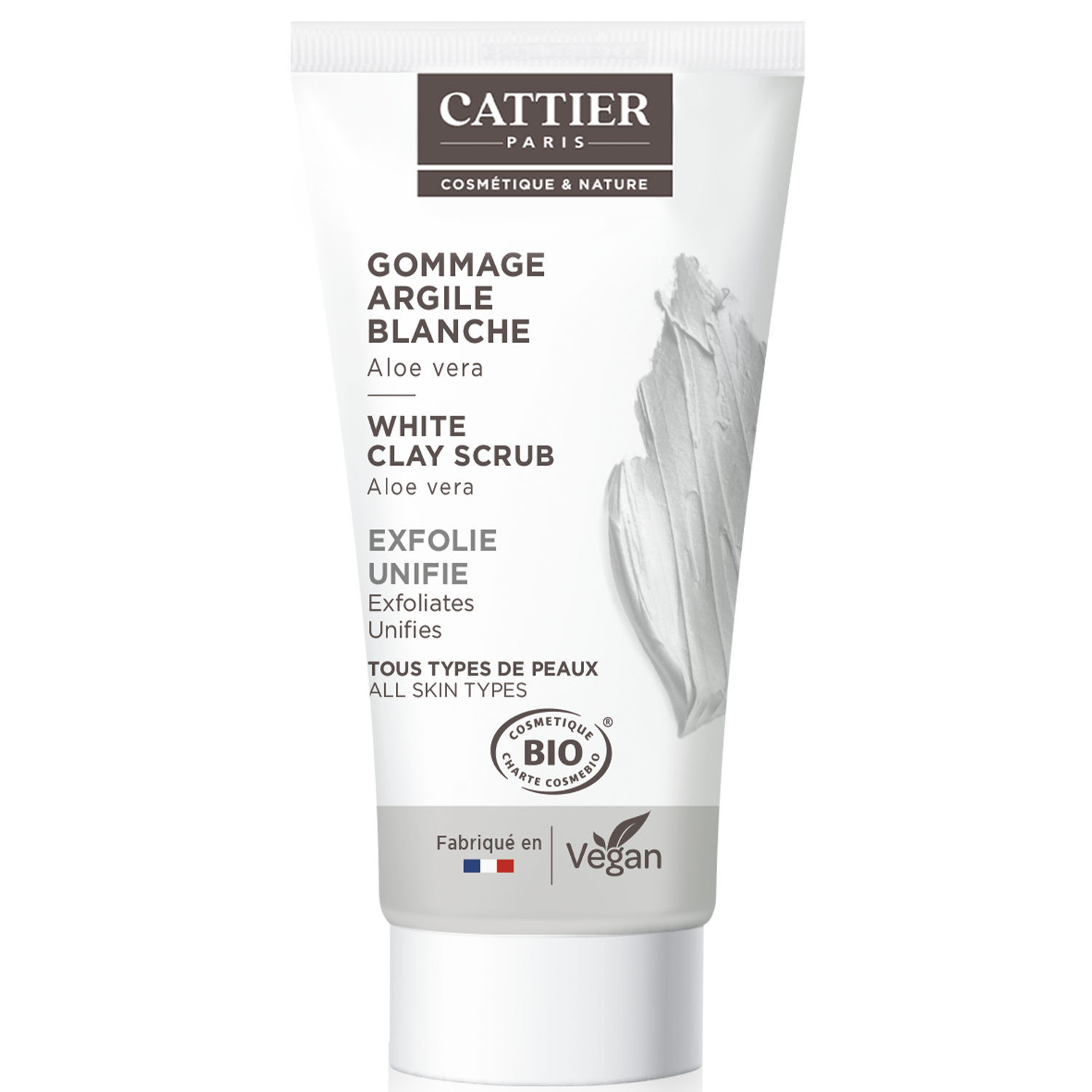 Gommage argile blanche - 30 ml