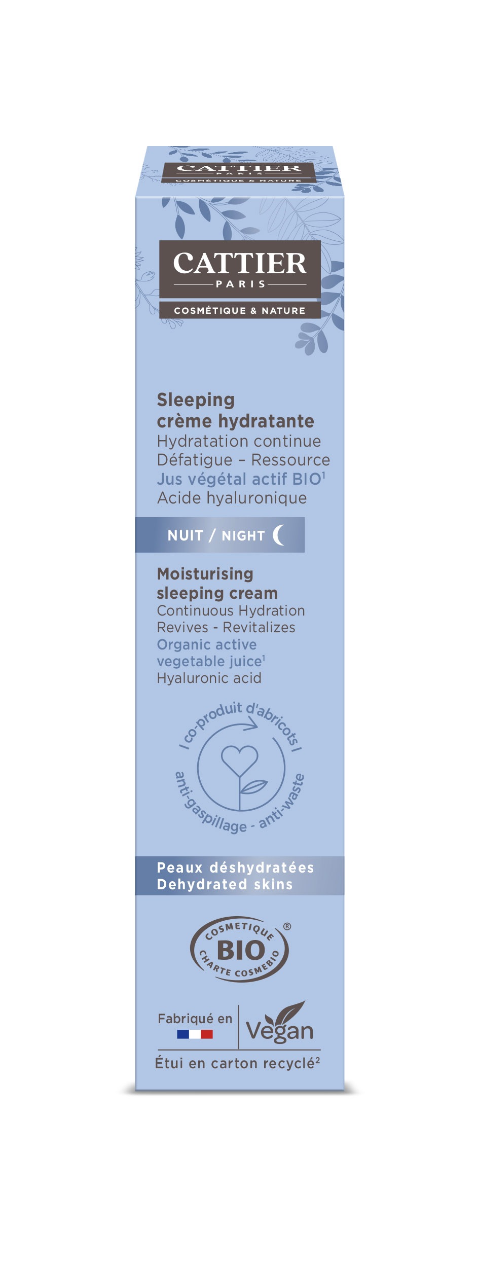 Sleeping crème hydratante bio - 50ml