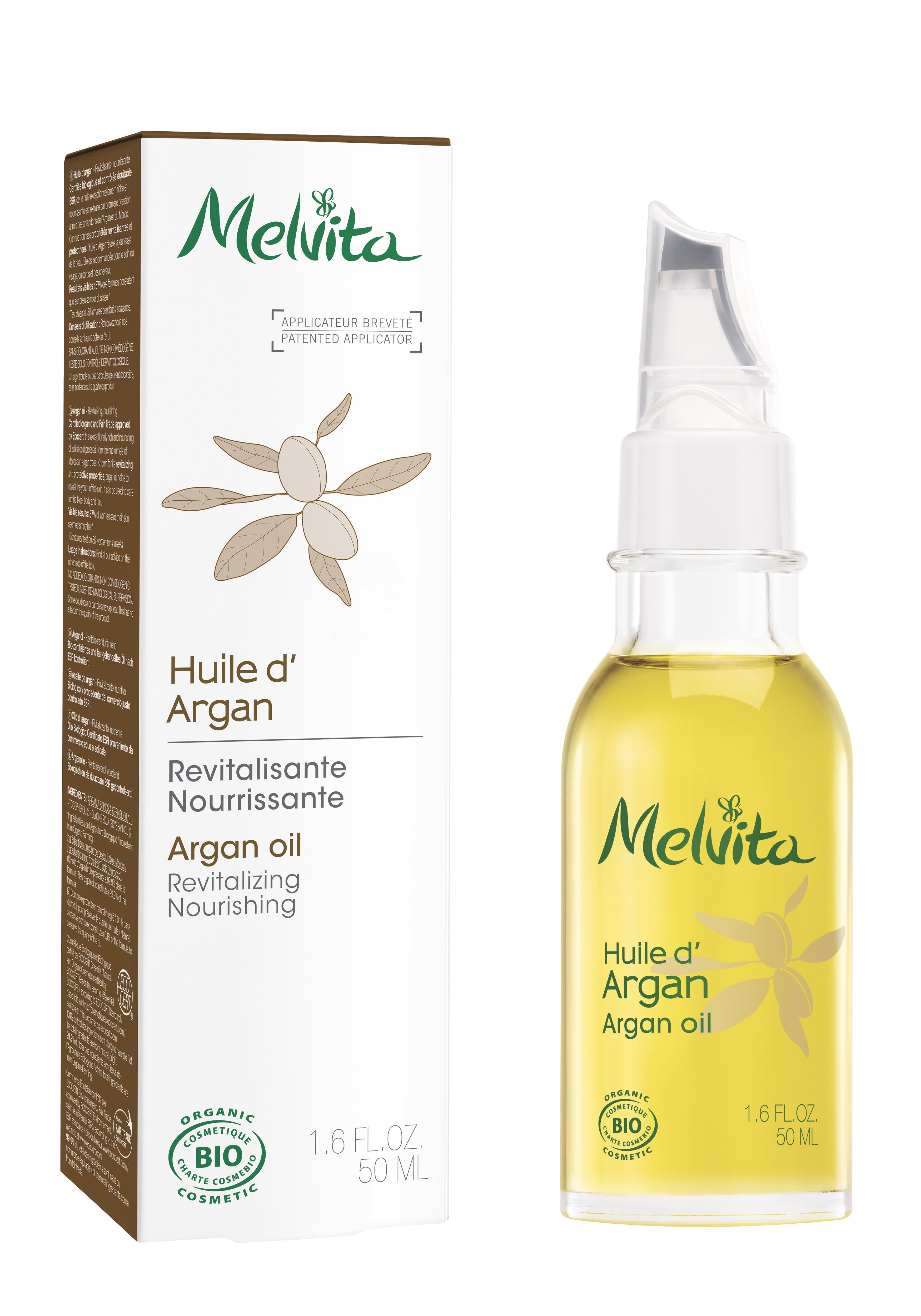 Huile d'argan équitable bio 50ml