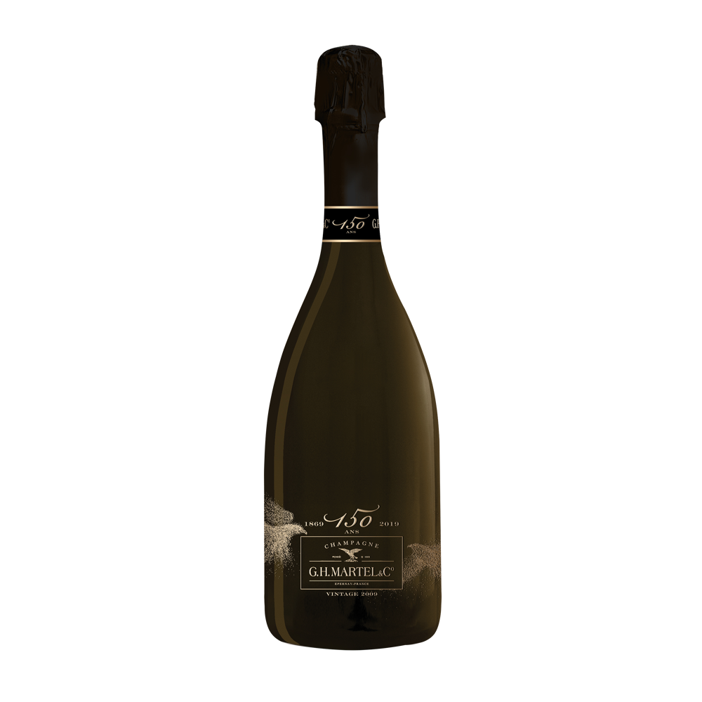 Champagne G.H. Martel Cuvée 150 ans - Vintage - Brut, 2009 - 75 cl
