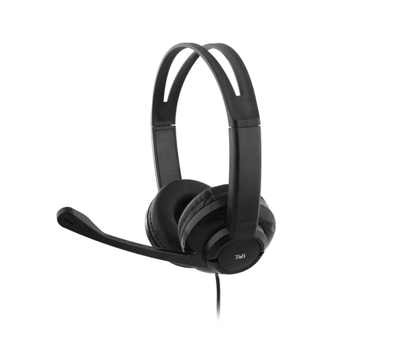T'nB CSMHS200 écouteur/casque Avec fil Arceau Jouer Noir