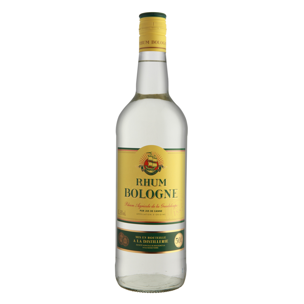 Rhum agricole Bologne - Guadeloupe, 50% vol. - 1 L