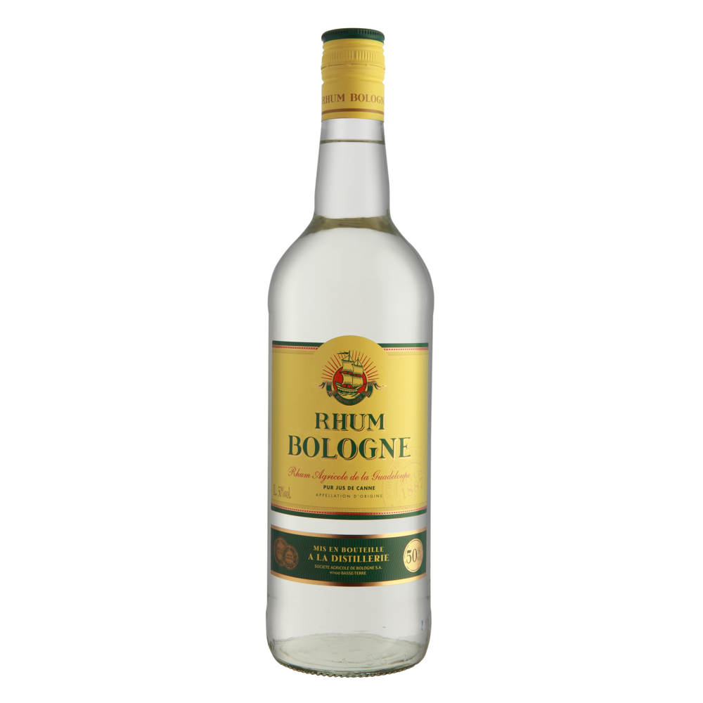 Rhum agricole Bologne - Guadeloupe, 50% vol. - 1 L