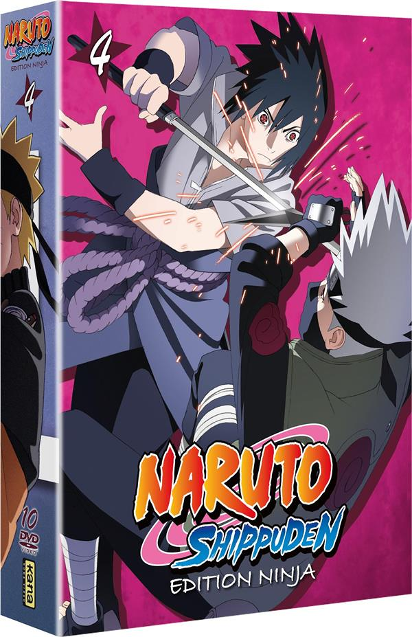 Naruto Shippuden - Édition ninja - Coffret 4