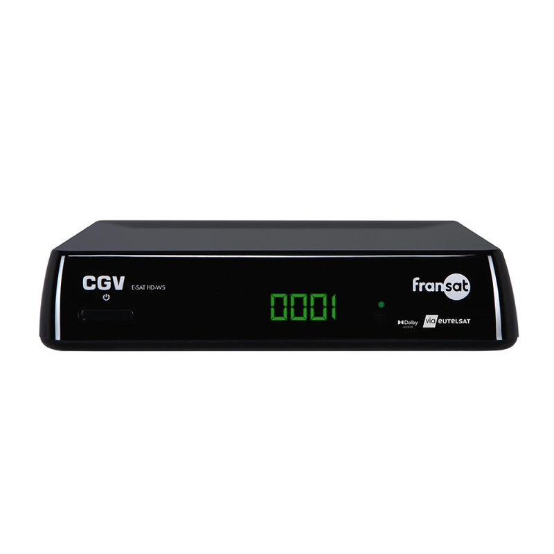 CGV E SAT HD W5 Satellite Full HD Noir