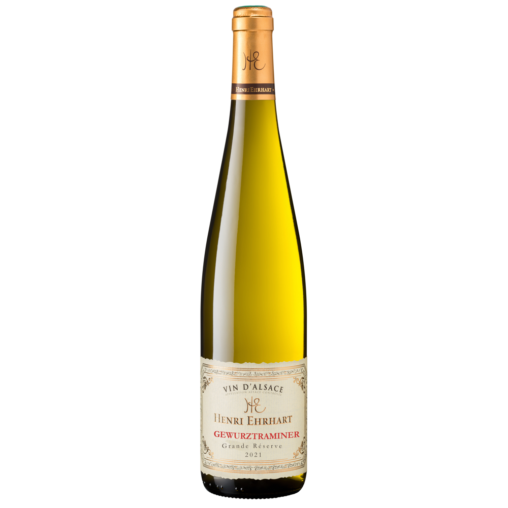 Henri Ehrhart Grande Réserve, 2021 - Alsace Gewurztraminer AOP - Blanc Moelleux - 75 cl