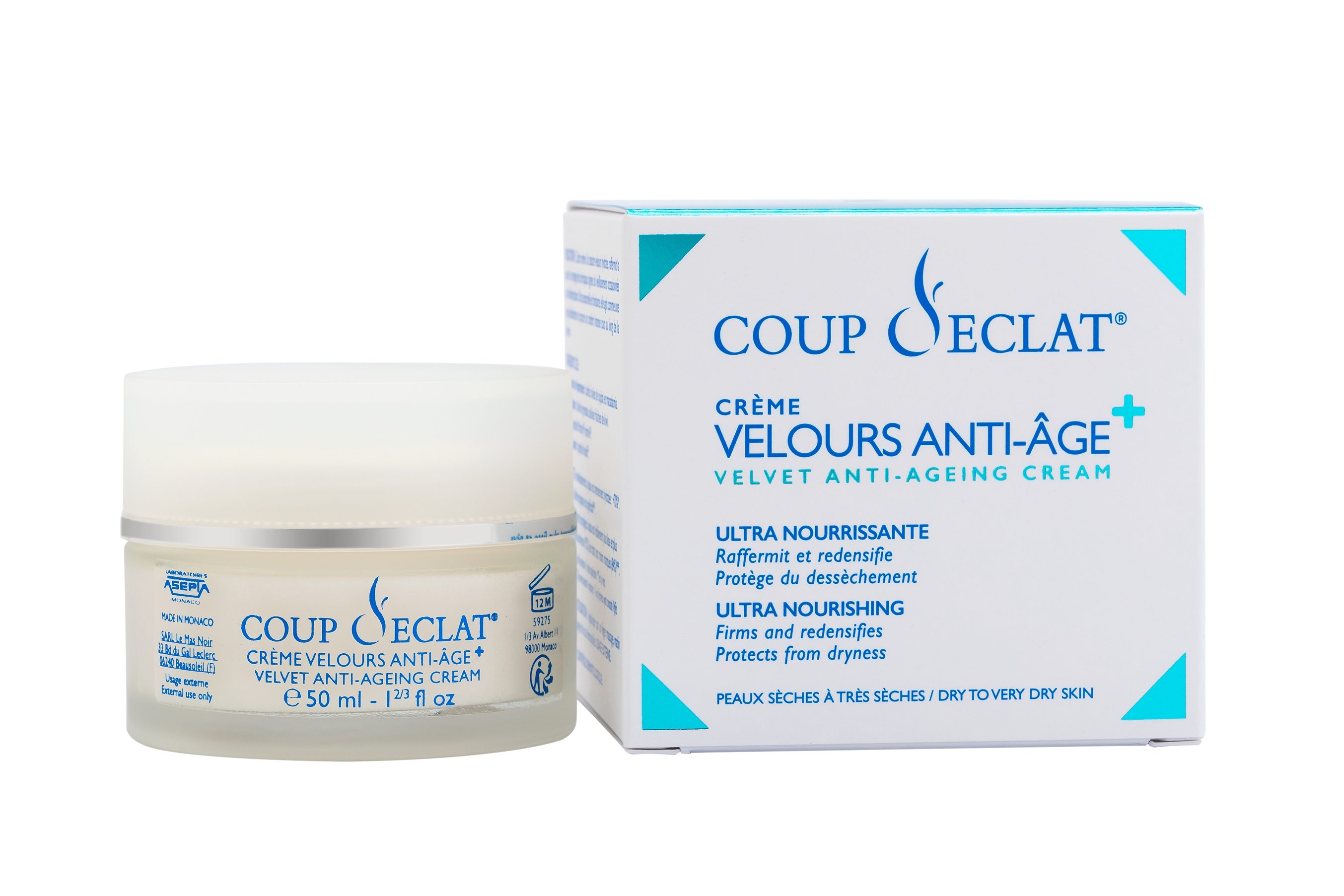Crème Velours Anti-âge + 50 ml