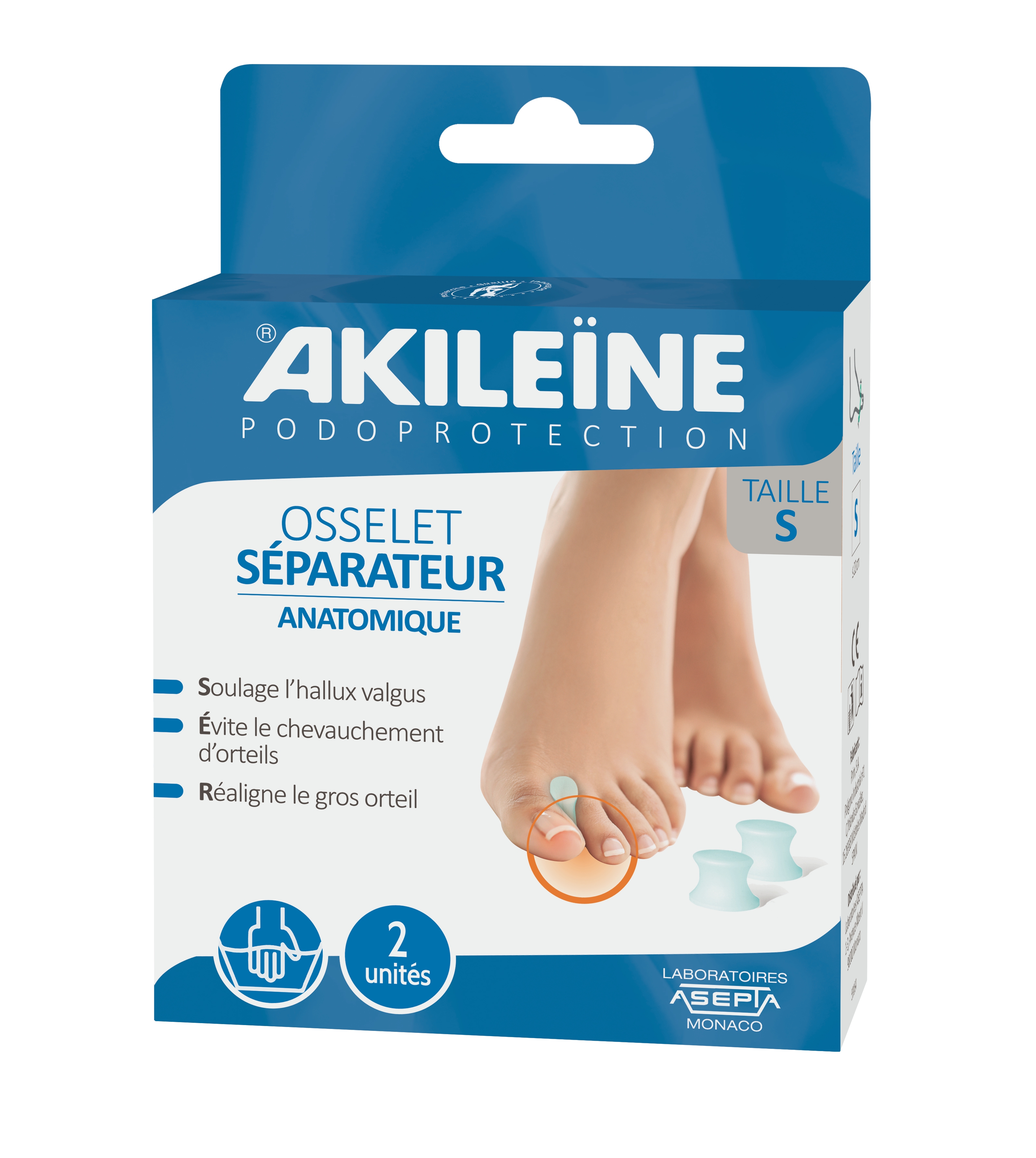 Podoprotection coussinet plantaire integral 1 paire - taille : s