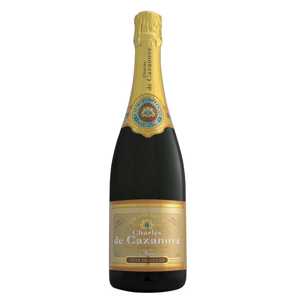 Champagne Charles de Cazanove Réserve - Brut - 75 cl
