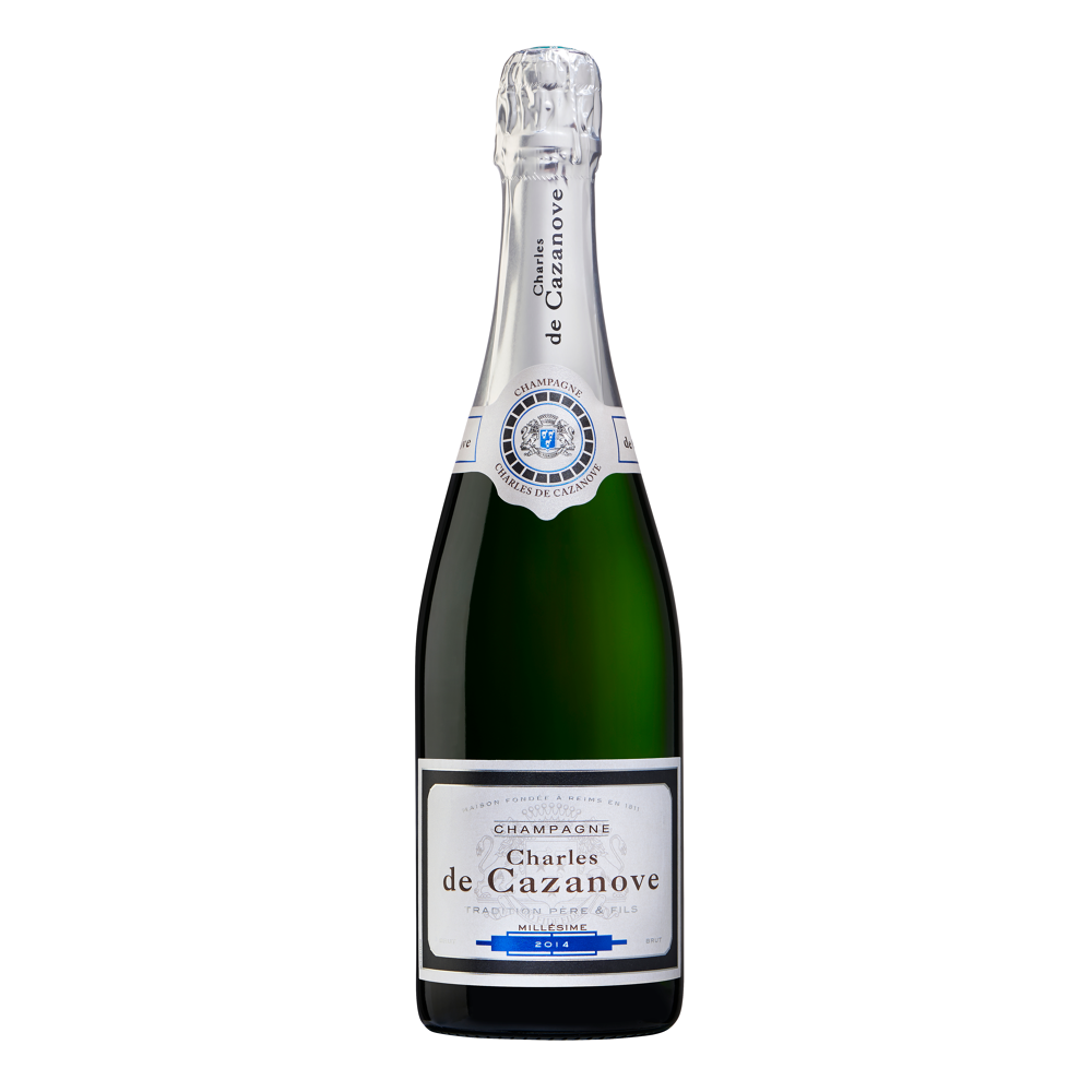 Champagne Charles de Cazanove - Brut, 2014 - 75 cl