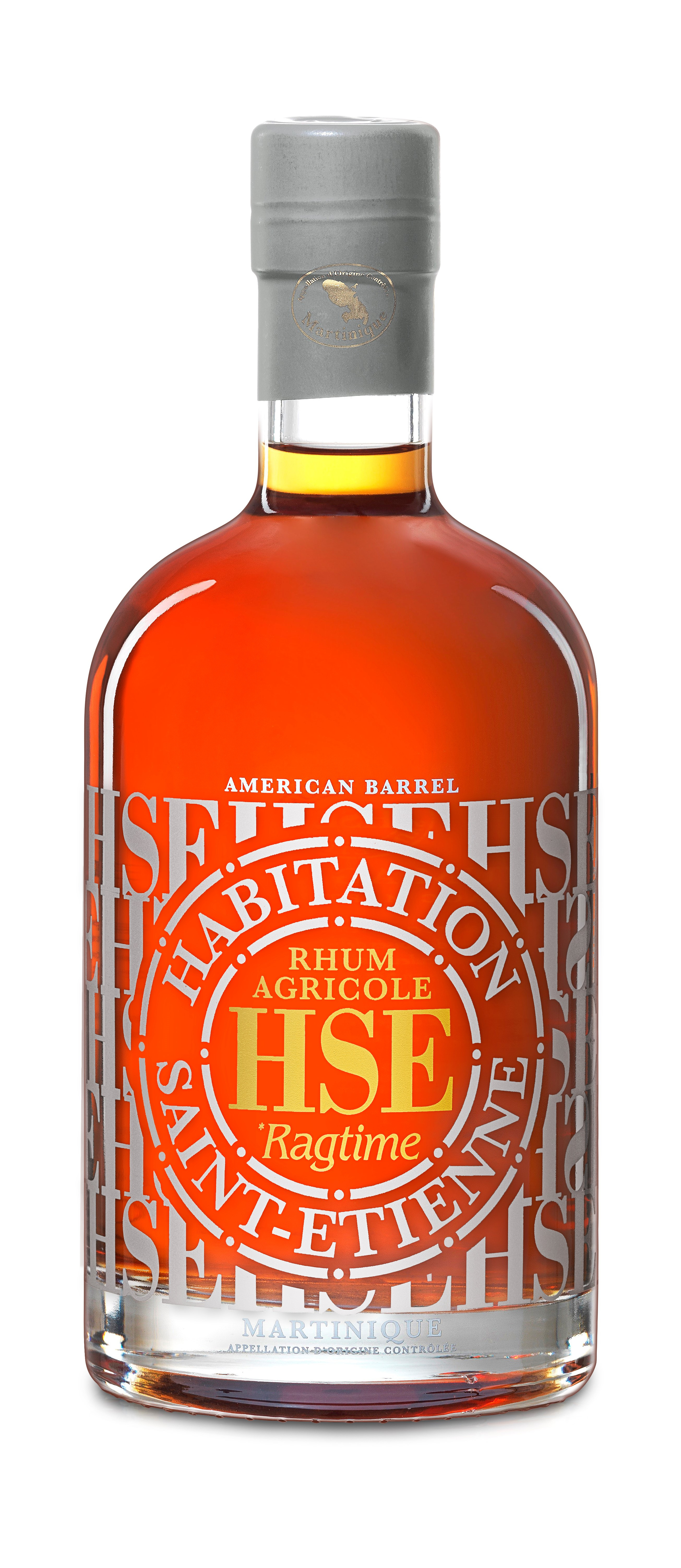 Rhum agricole HSE Ragtime - Martinique, 40% vol. - 70 cl