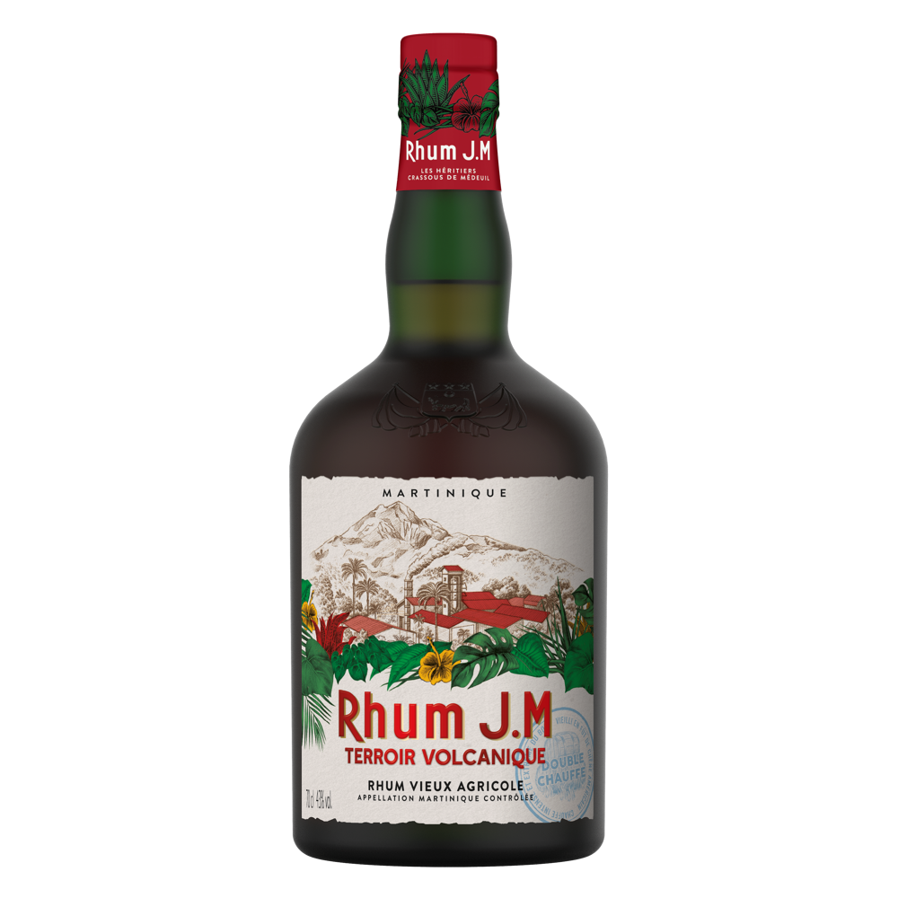 Rhum vieux agricole JM Terroir Volcanique - Martinique, 43% vol. - 70 cl