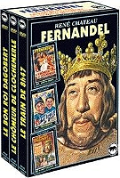 Fernandel - 3 films : Le bon roi Dagobert + Le chômeur de Clochemerle + Le train de 8h47