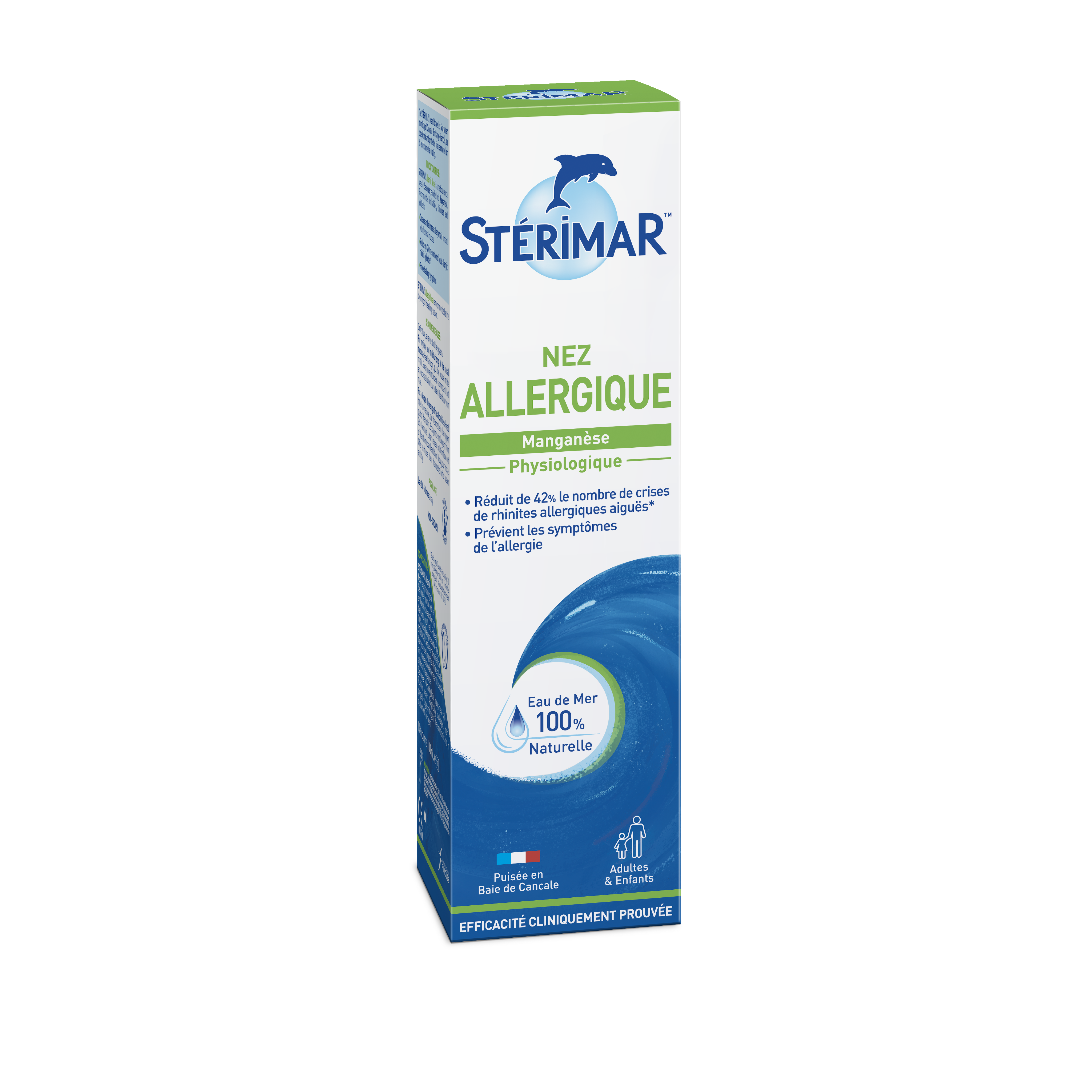 Nez sujet aux allergies manganèse 50ml
