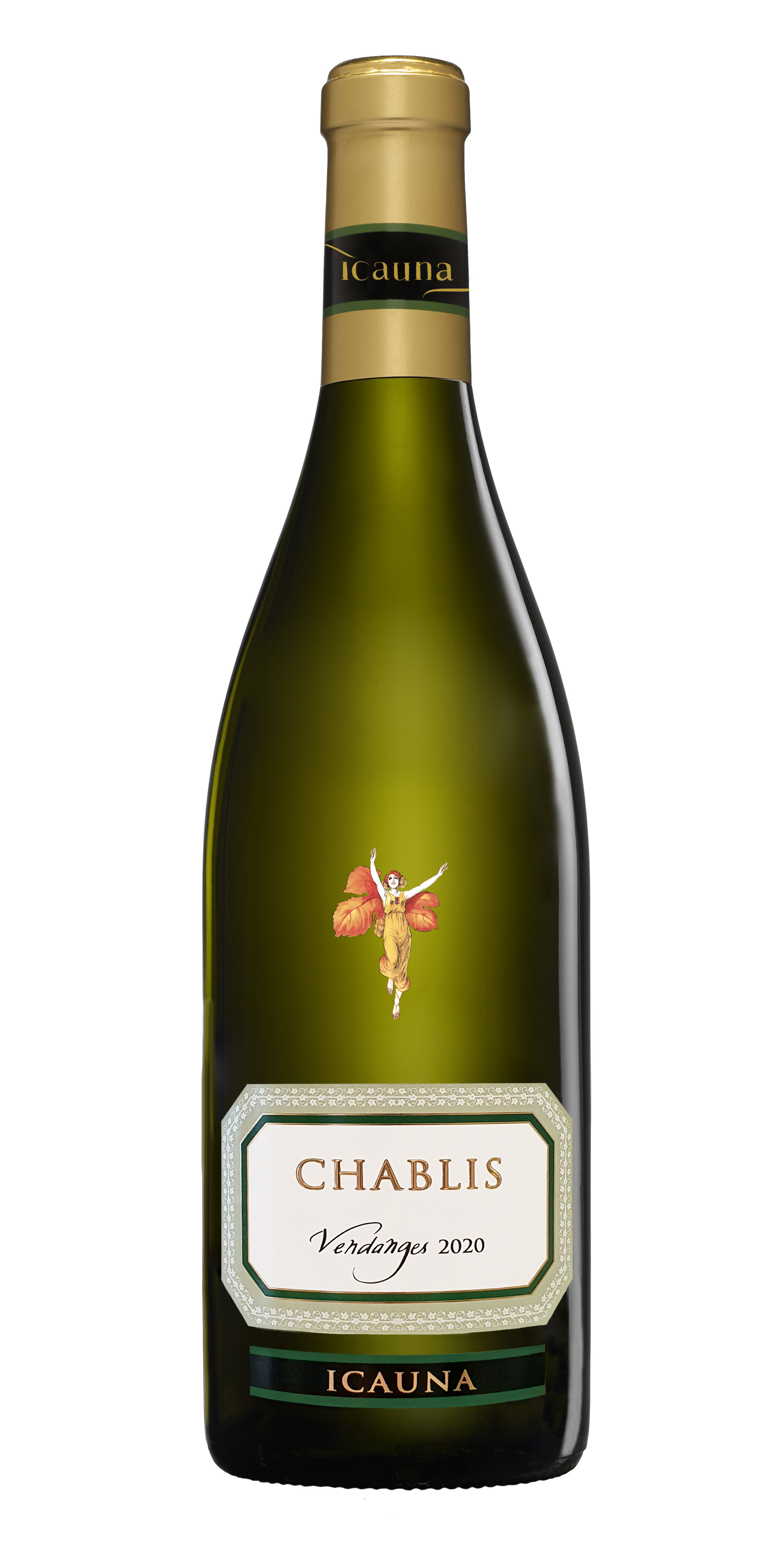 Union des Viticulteurs de Chablis Icauna, 2020 - Chablis AOP Sec - Blanc - 75 cl