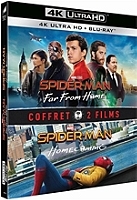 coffret Spider-Man 2 films : homecoming ; far from home