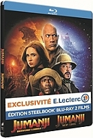 coffret Jumanji 1 et 2 : bienvenue dans la jungle ; next level