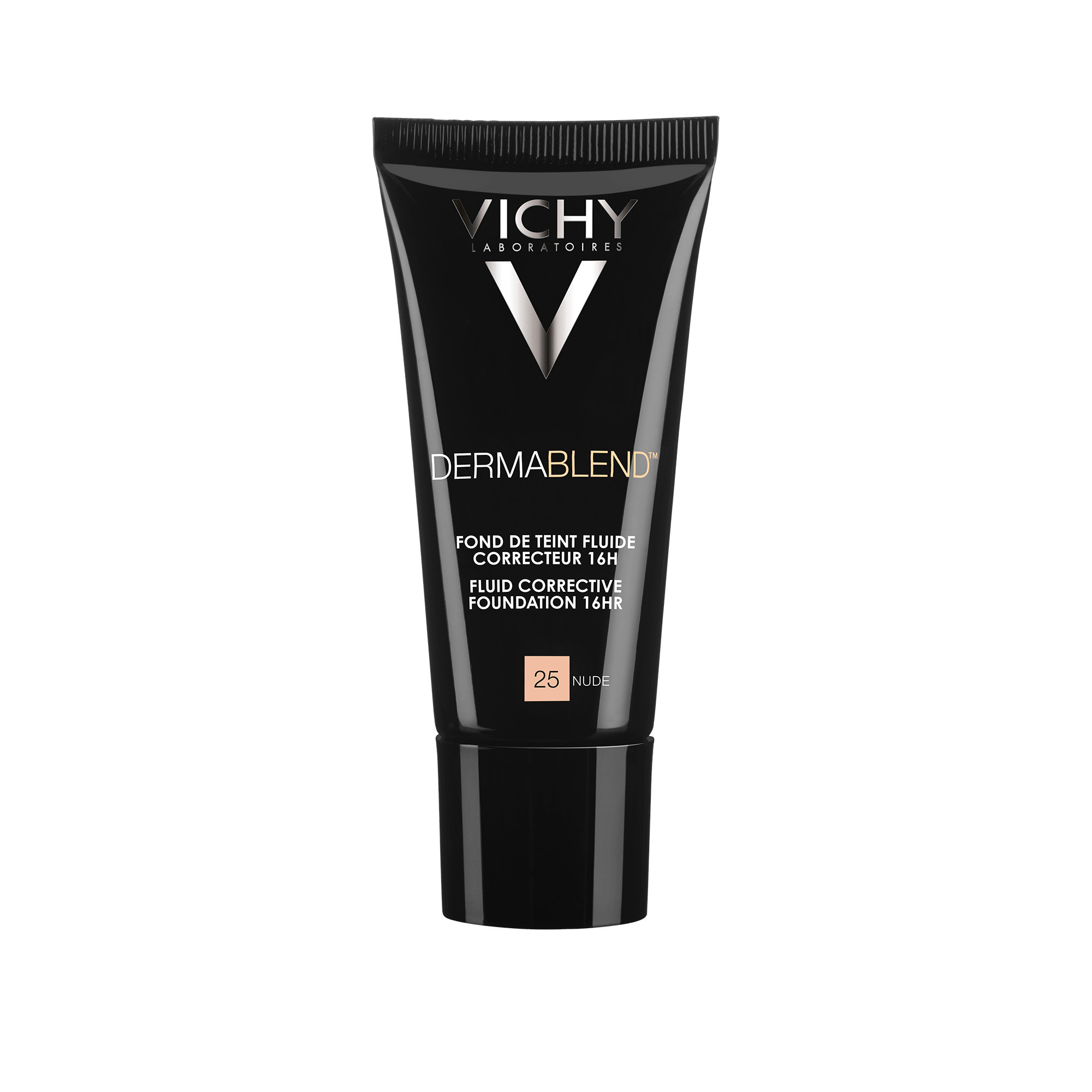 Vichy Dermablend Fond de teint fluide correcteur Tube 30ml - Teinte 25 Nude
