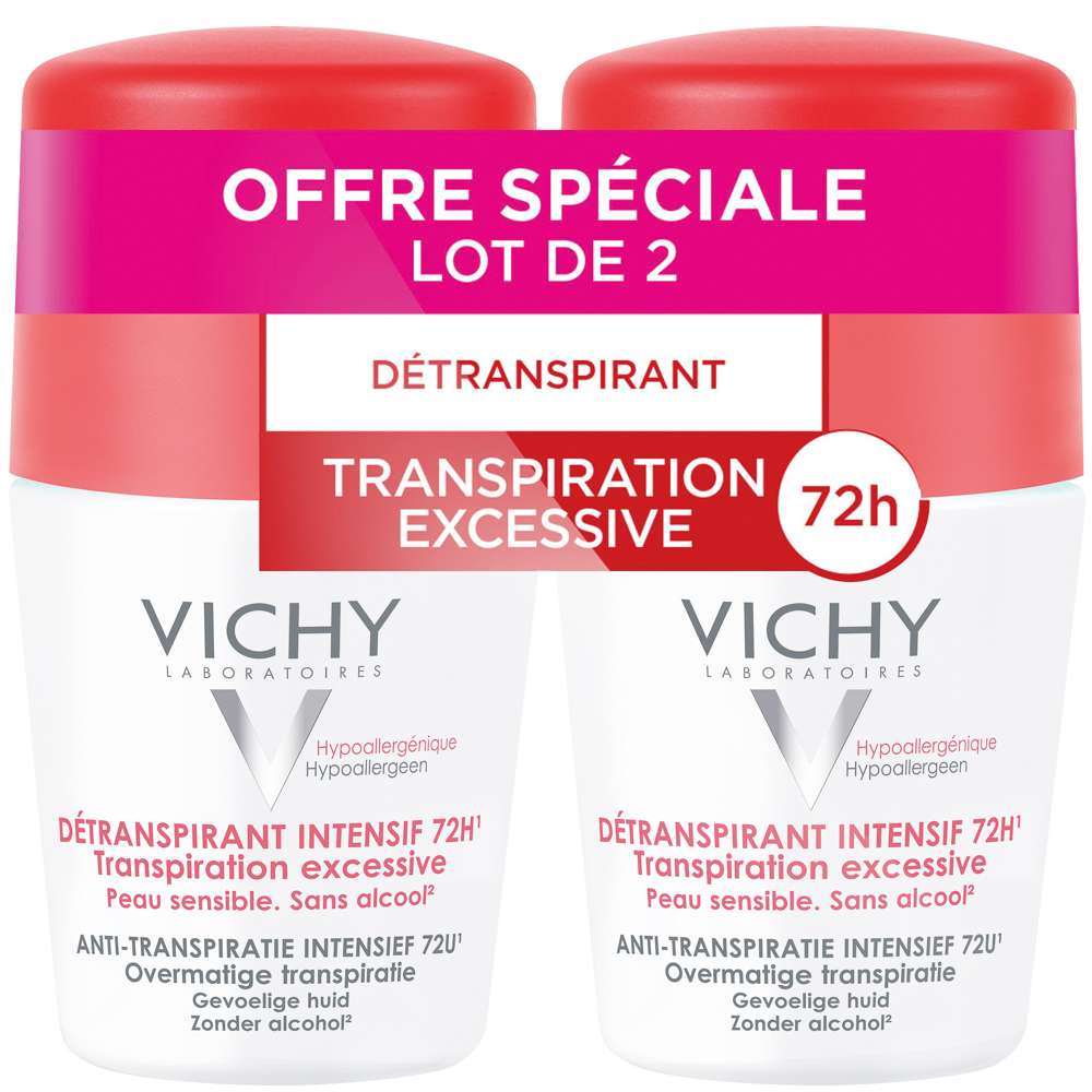 Détranspirant intensif 2x50ml