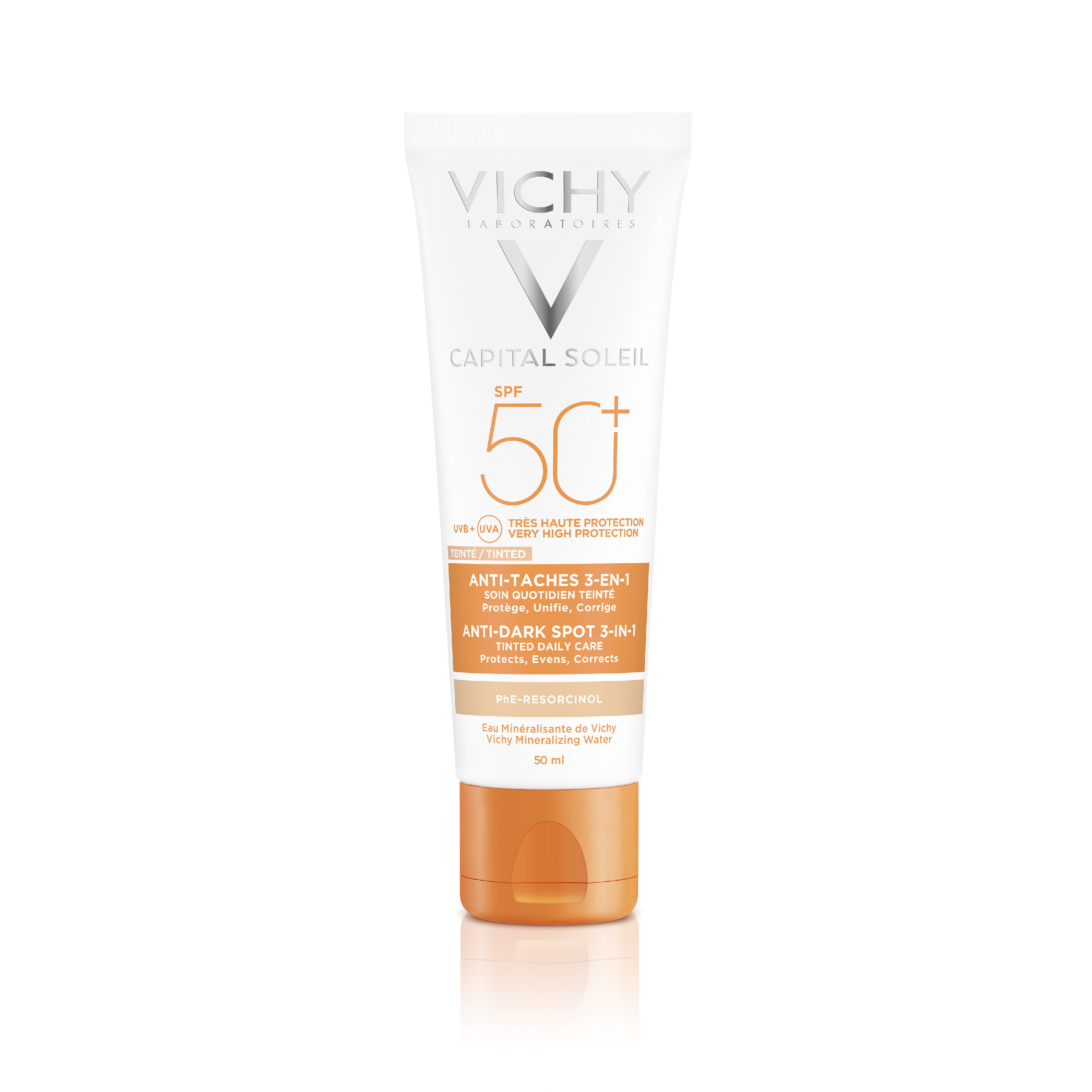 Capital Soleil Soin anti-tâches teintée SPF50+ 50ml