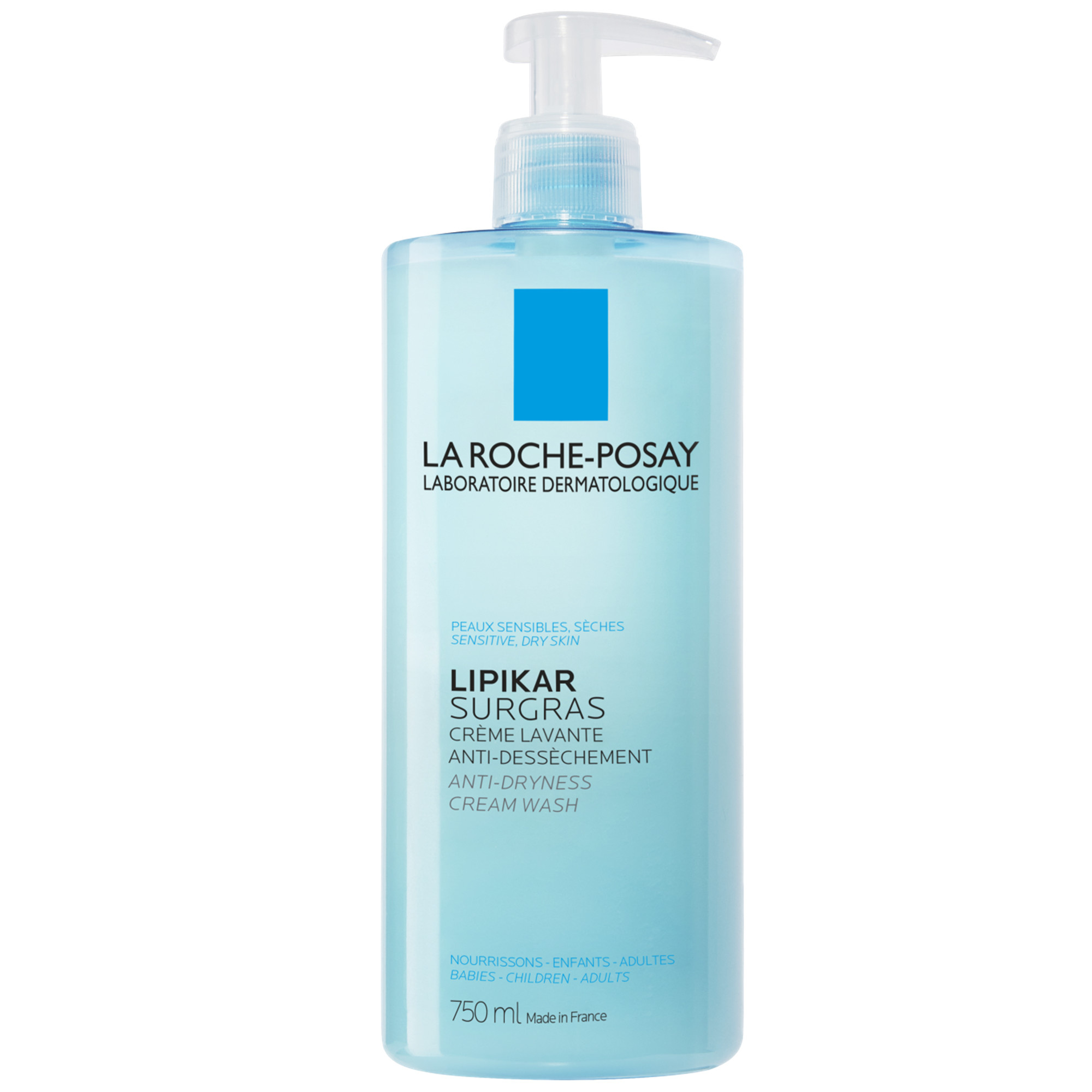La Roche-Posay Lipikar surgras crème lavante anti-dessèchement 750ml