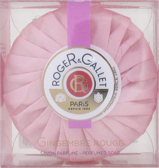 Savon gingembre rouge parfumé 100g