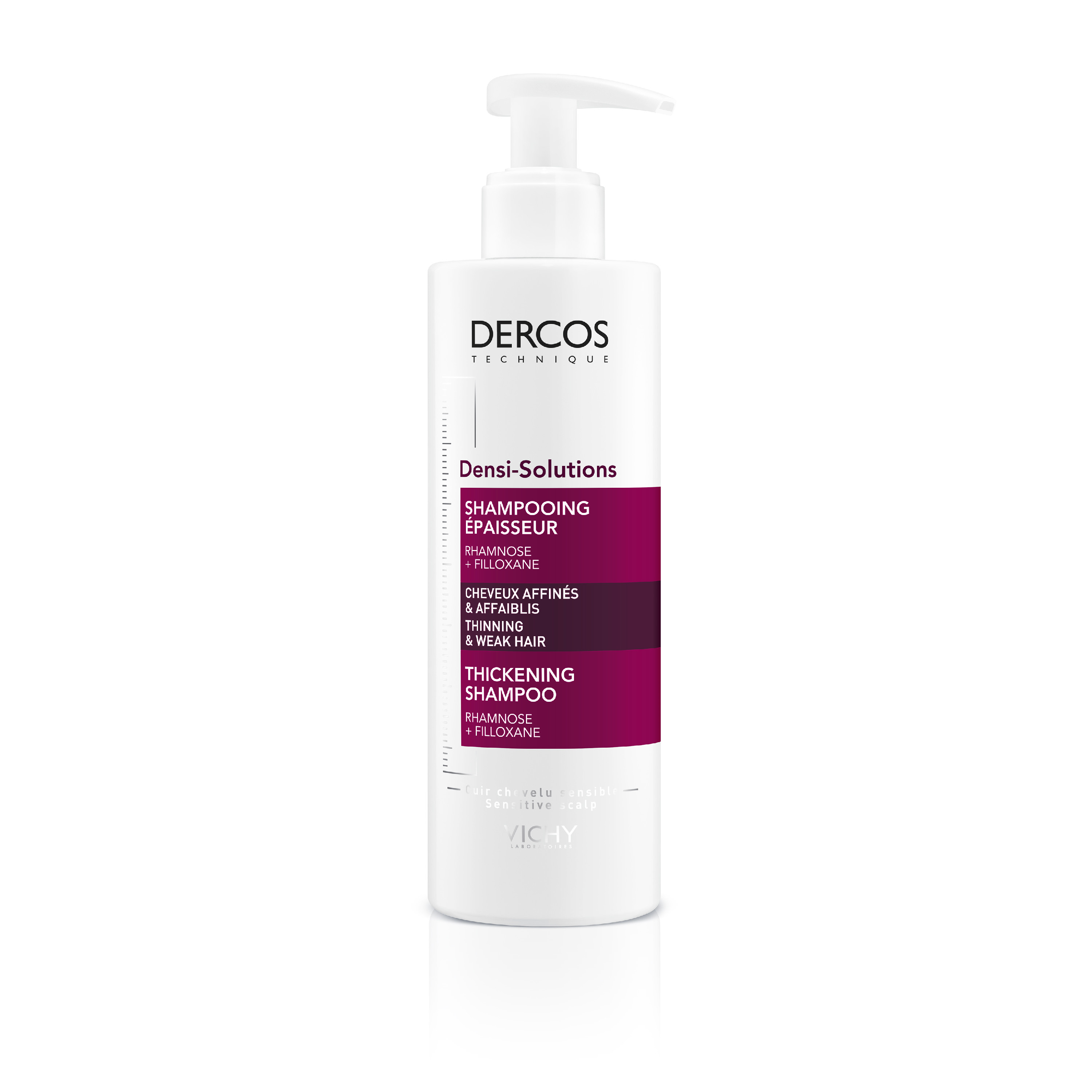 Dercos densi-solution shampooing épaisseur 250ml