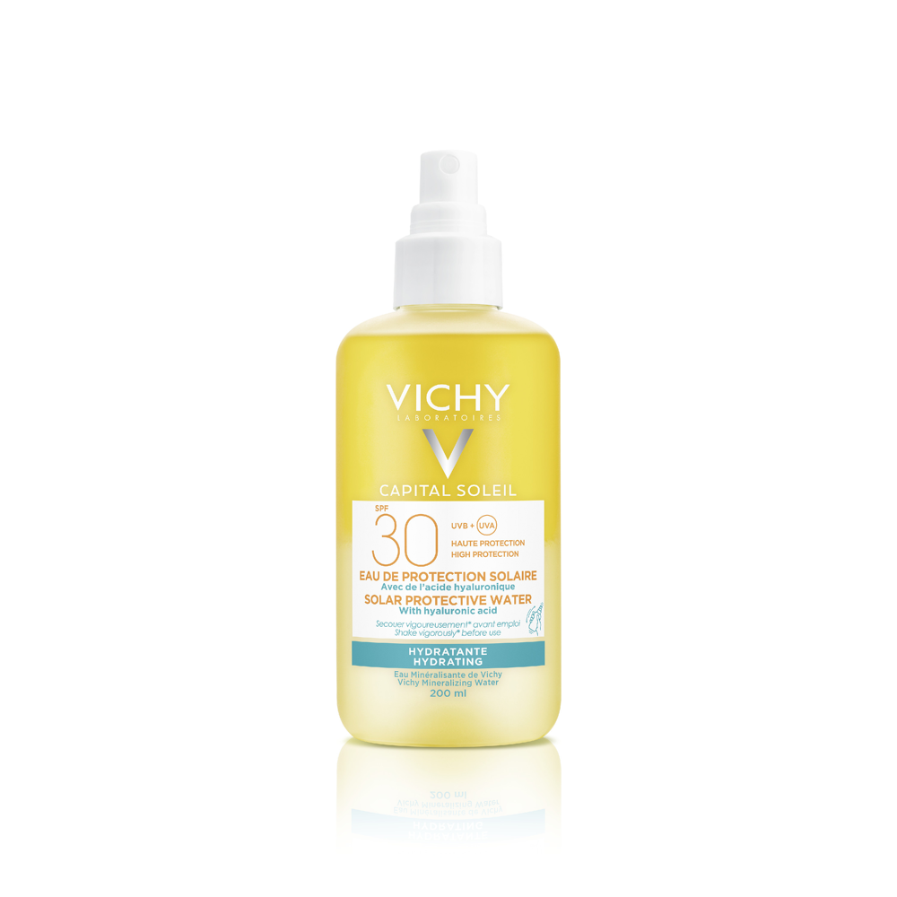 Capital Soleil Eau de protection solaire hydratante SPF30 Spray 200ml