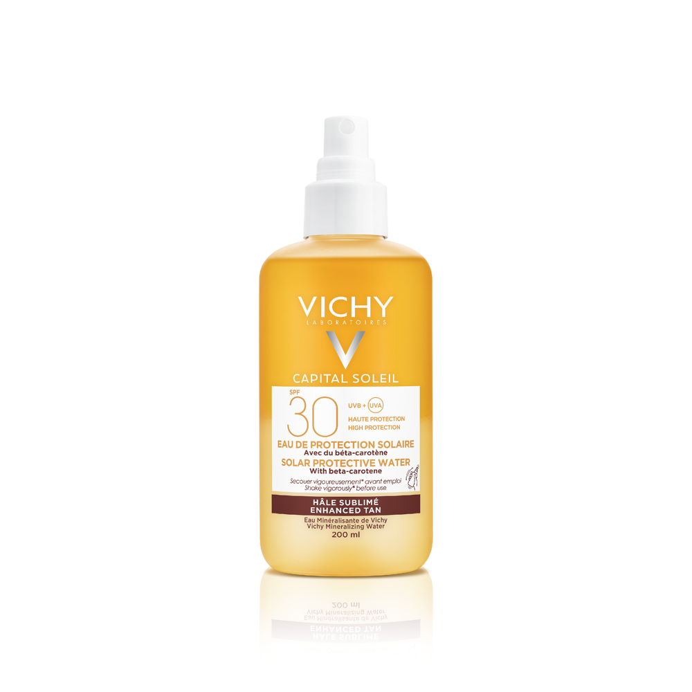 Capital Soleil Eau de protection solaire hâle sublimé SPF30 Spray 200ml