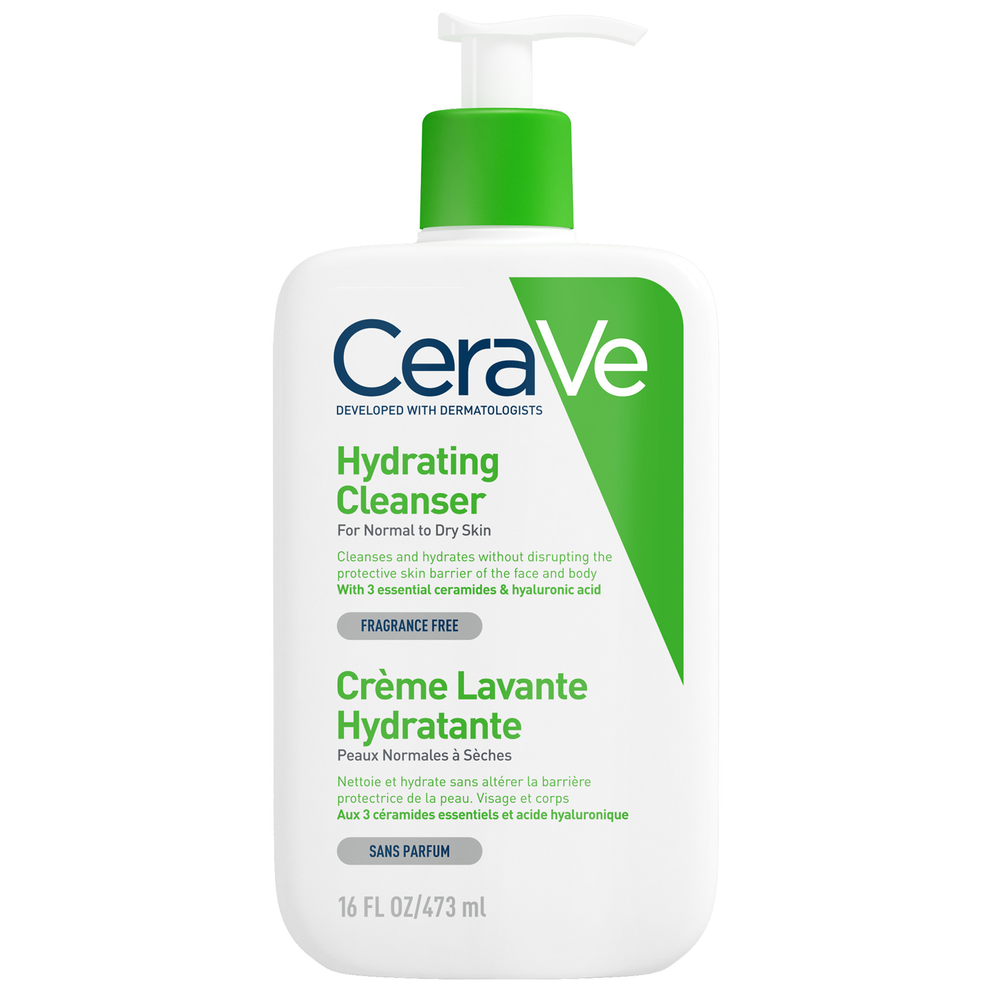 Crème lavante hydratante 473ml