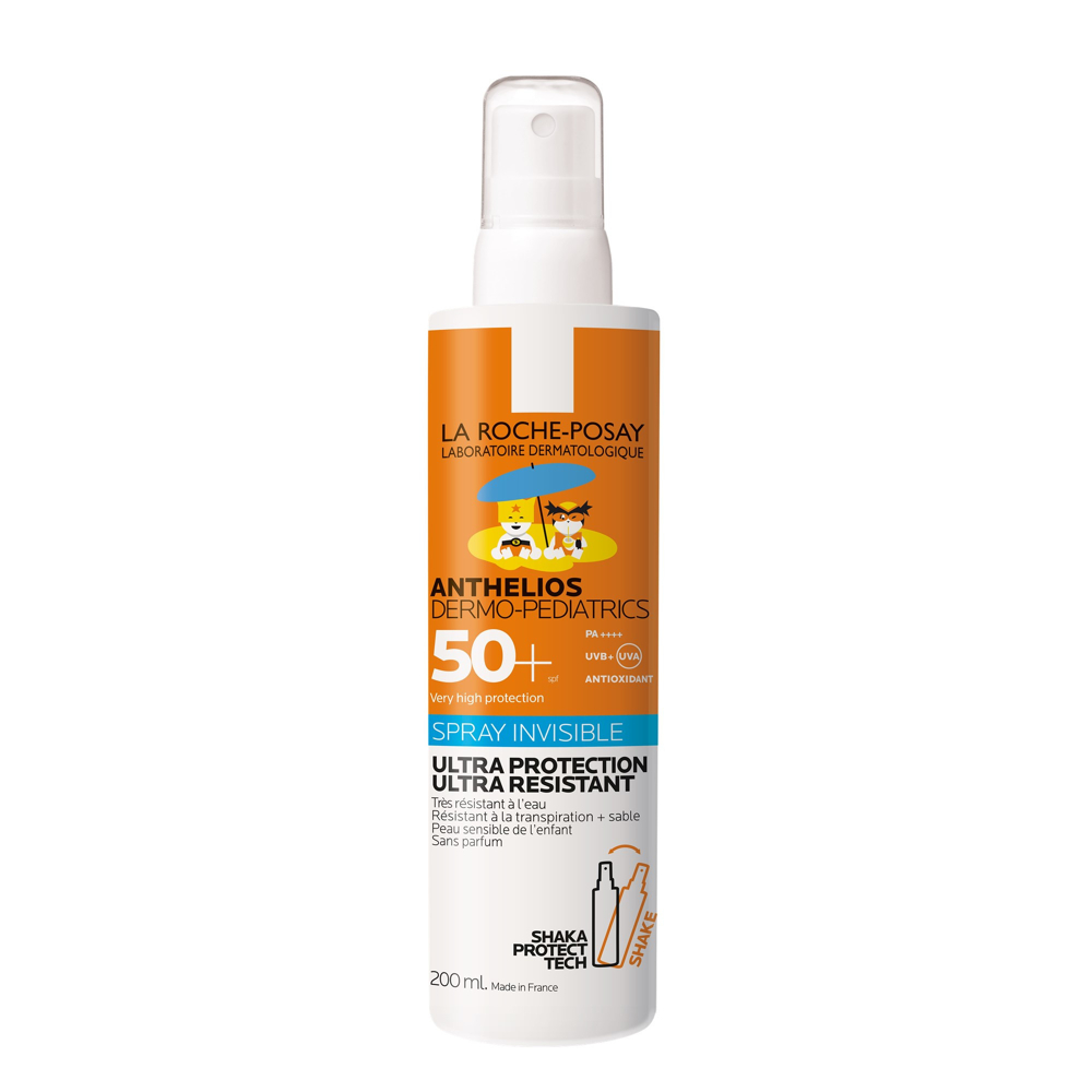 Anthelios crème solaire spray visage et corps SPF50 200ml