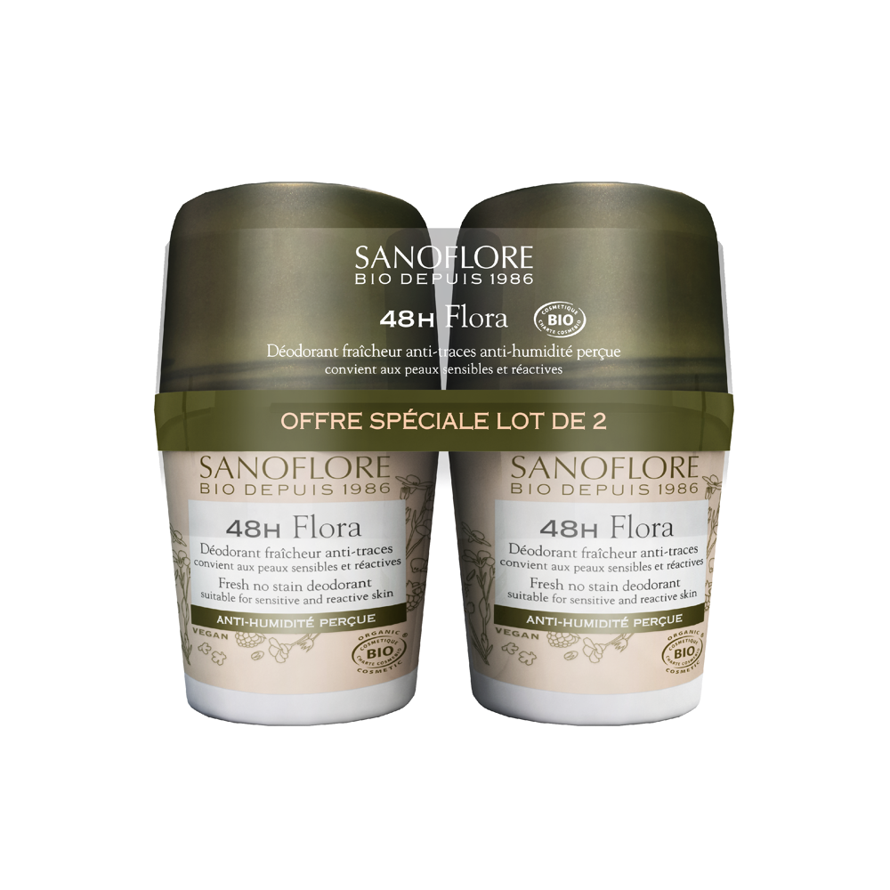 Déodorant Flora 24h 2x50ml