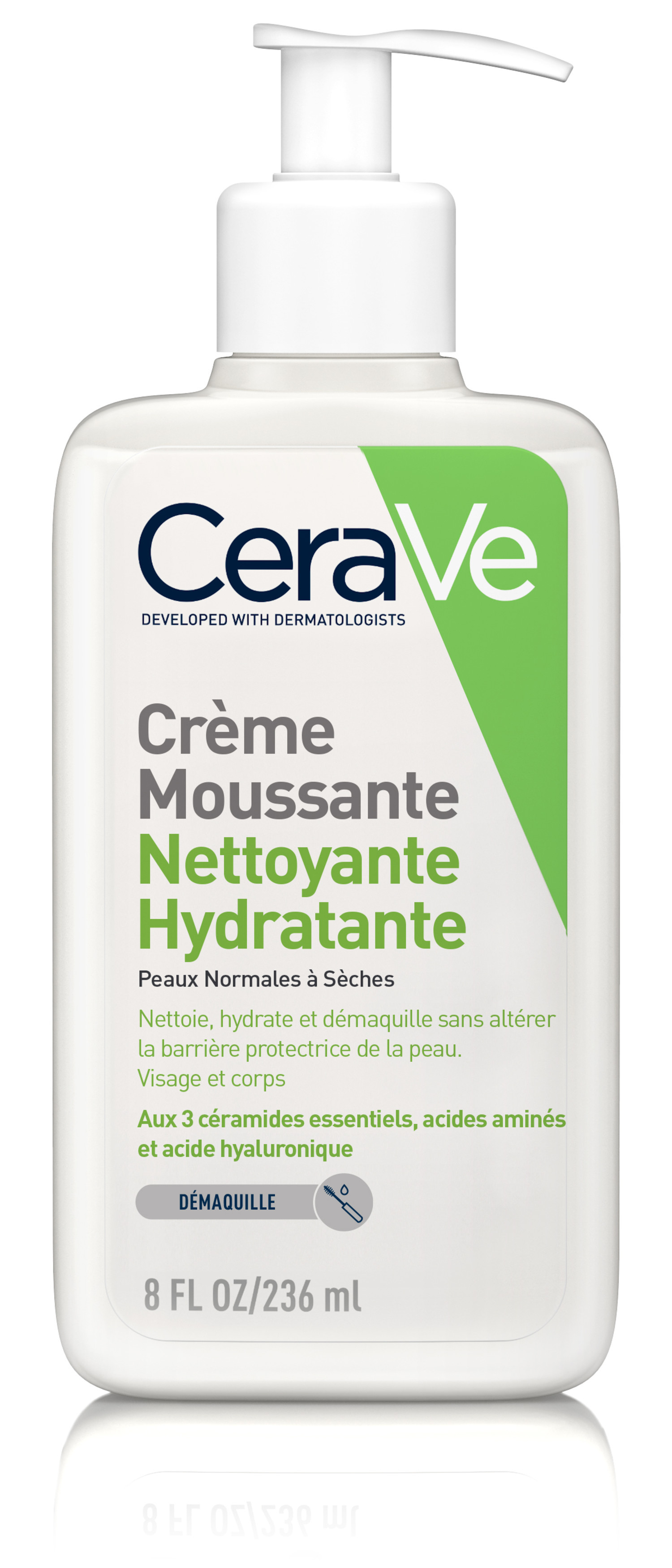 Crème Moussante Nettoyante Hydratante 236 ml