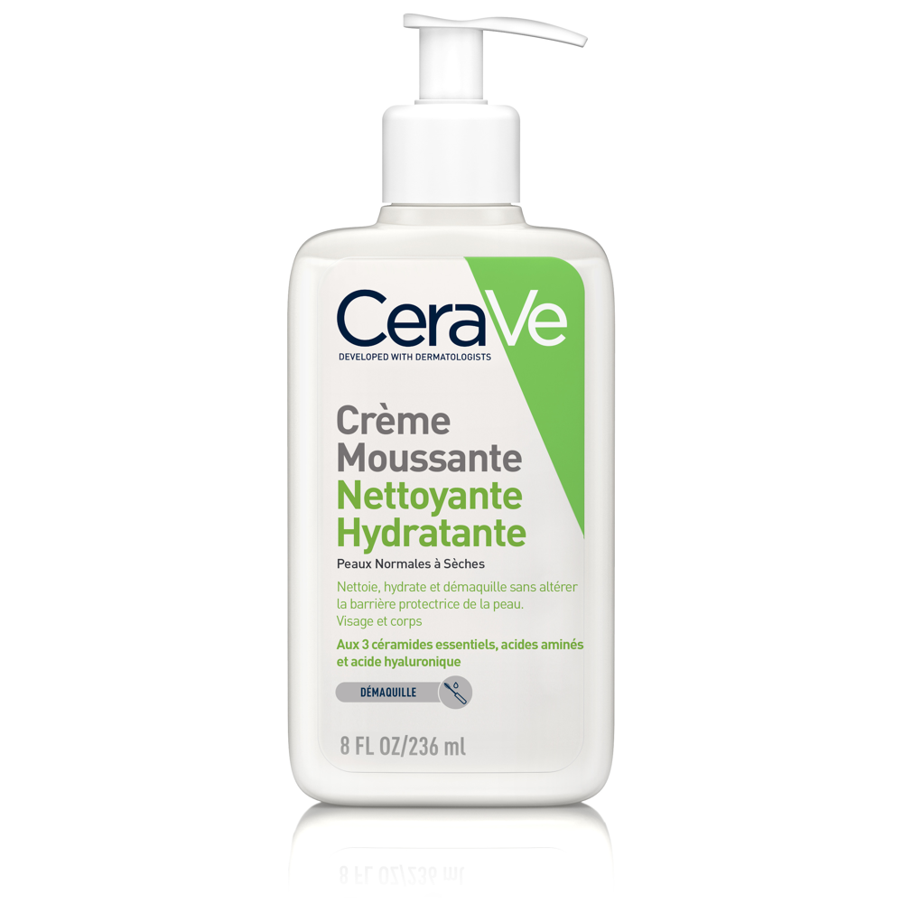 Crème Moussante Nettoyante Hydratante 236 ml